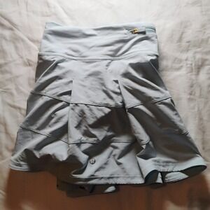 Lululemon Women's Size 12 Baby Blue Skirt/Shorts Size 14 with Pockets and Shorts